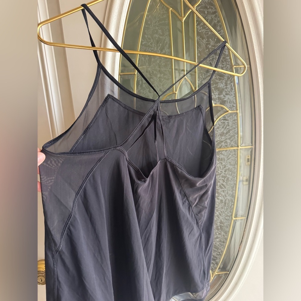 Lululemon Mix And Mesh Tank Black 6 - Picture 8 of 8